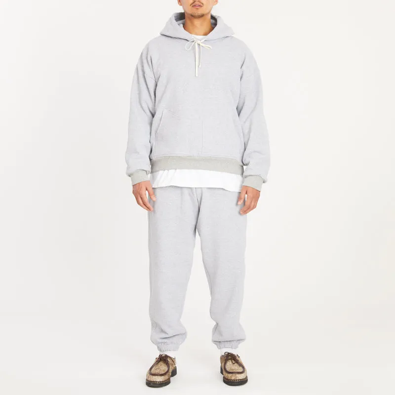 Reversible Evert Hoodie - Heather Grey Cotton Fleece sold by S.K. Manor Hill product image thumbnail 2