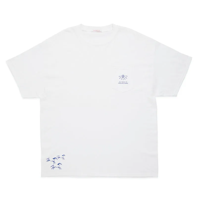Ayahuasca Short Sleeve Graphic T - White sold by S.K. Manor Hill