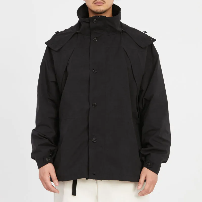 Column Jacket - Black Waxed Cotton/Nylon WR sold by S.K. Manor Hill product image thumbnail 4