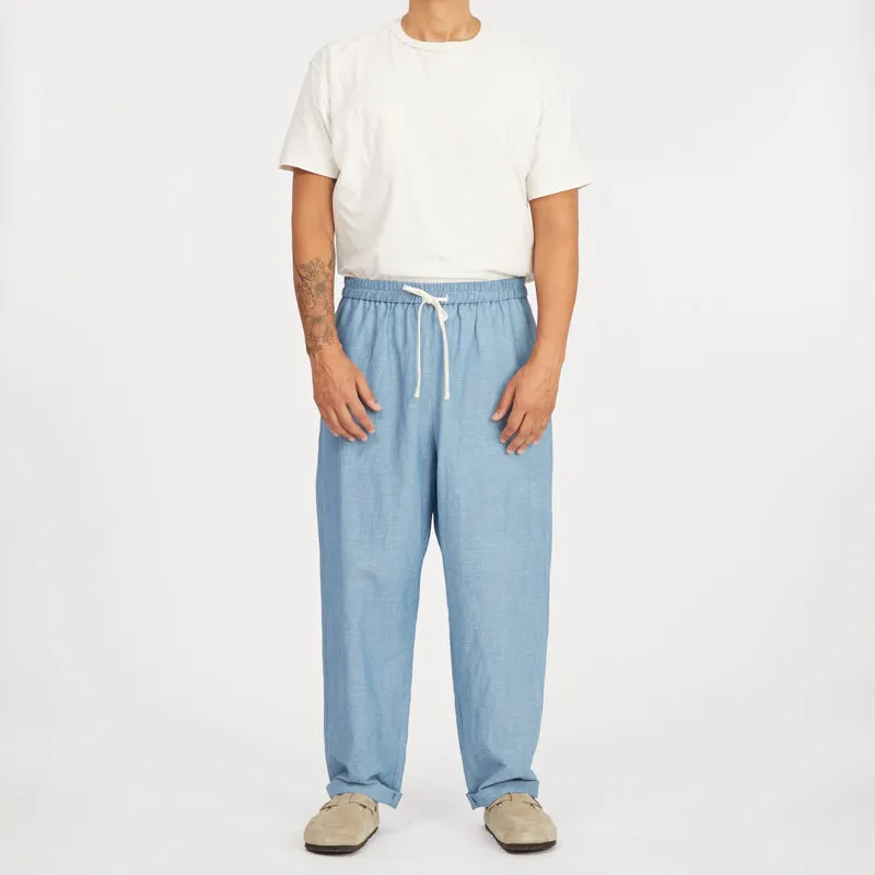 Bronco Pant- Indigo Cotton/Linen sold by S.K. Manor Hill product image thumbnail 2