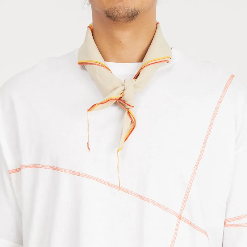 Bandana - Beige Linen/Cotton sold by S.K. Manor Hill product image thumbnail 3