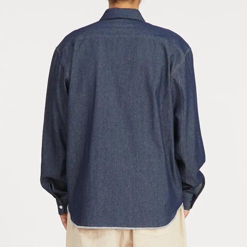 Moil Shirt - Indigo Denim sold by S.K. Manor Hill product image thumbnail 5