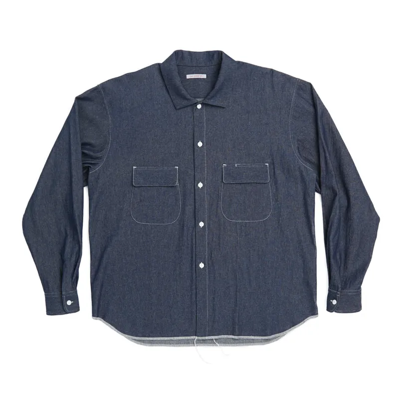 Moil Shirt - Indigo Denim sold by S.K. Manor Hill