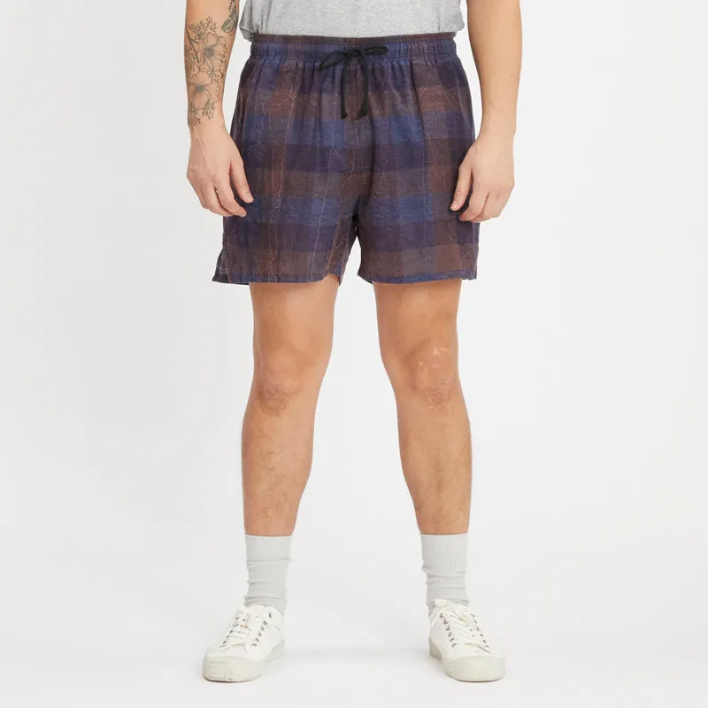 MT Short - Blue & Purple Plaid sold by S.K. Manor Hill product image thumbnail 2