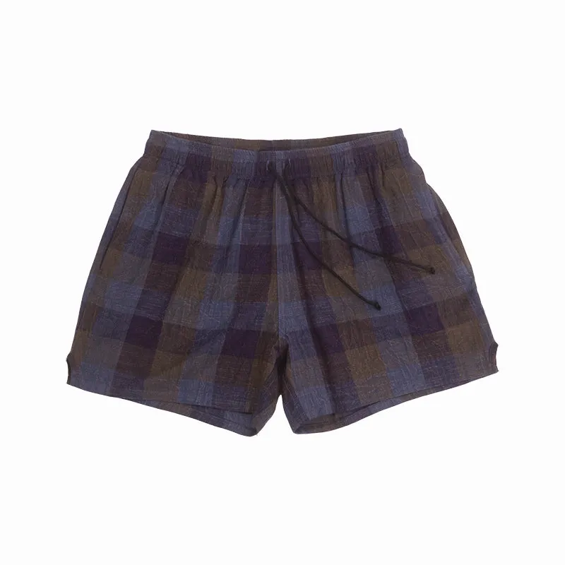 MT Short - Blue & Purple Plaid sold by S.K. Manor Hill