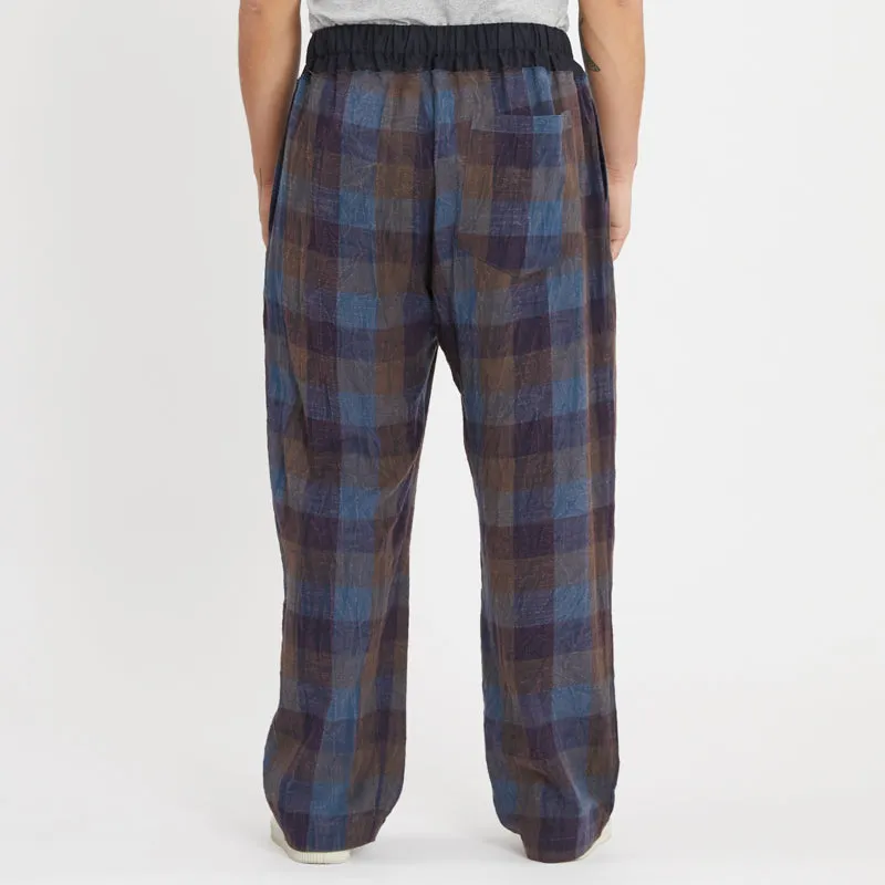 Nest Pant - Blue & Purple Plaid sold by S.K. Manor Hill product image thumbnail 5