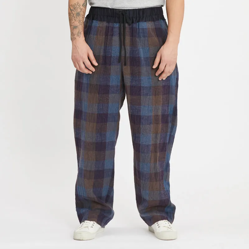 Nest Pant - Blue & Purple Plaid sold by S.K. Manor Hill product image thumbnail 2