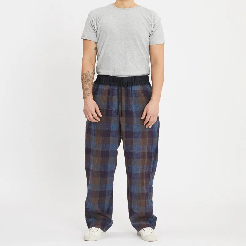 Nest Pant - Blue & Purple Plaid sold by S.K. Manor Hill product image thumbnail 3