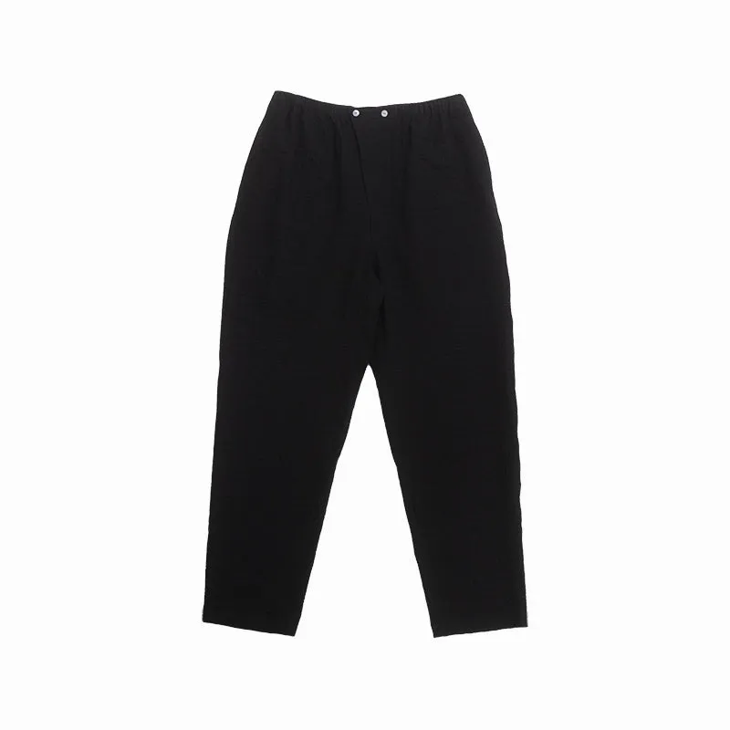 Rem Pant - Black Puckered made by S.K. Manor Hill