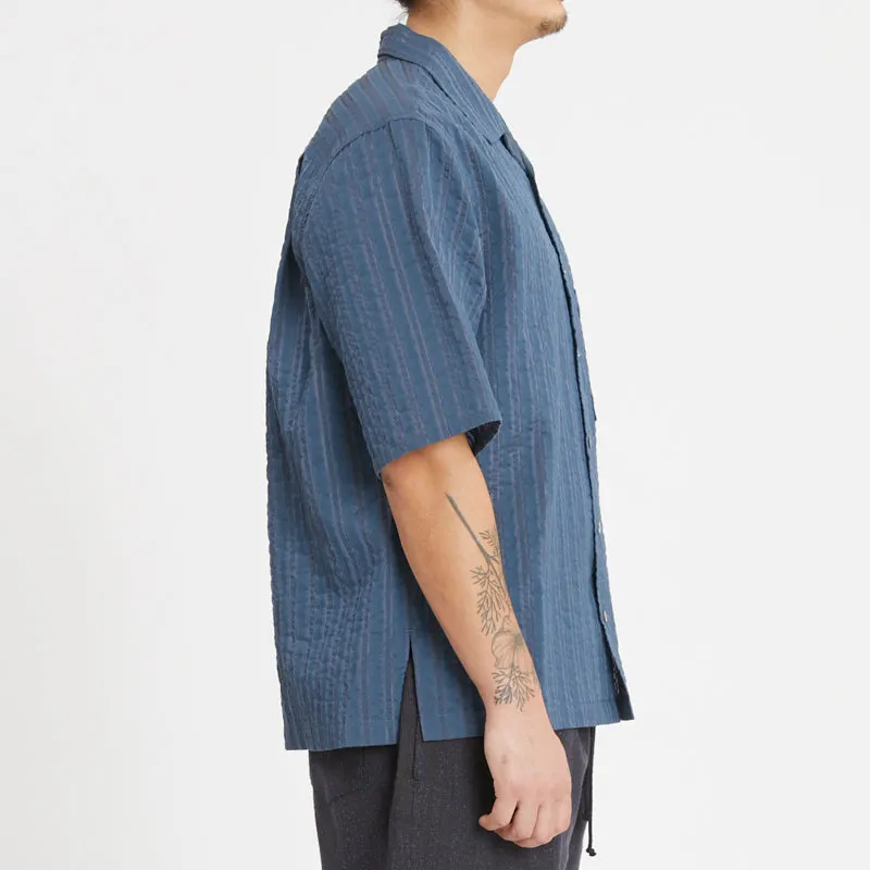 Aloha Shirt - Blue Translucent Stripe sold by S.K. Manor Hill product image thumbnail 4