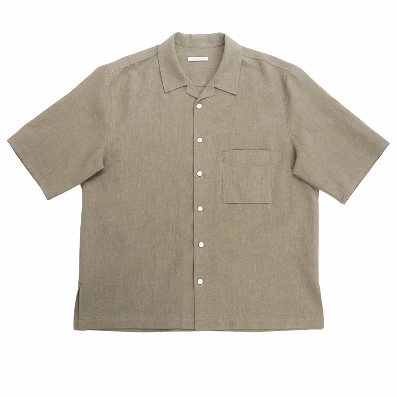 Aloha Shirt - Taupe made by S.K. Manor Hill