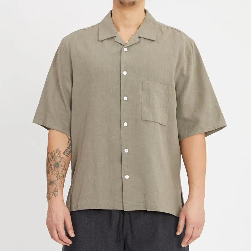 Aloha Shirt - Taupe sold by S.K. Manor Hill product image thumbnail 2