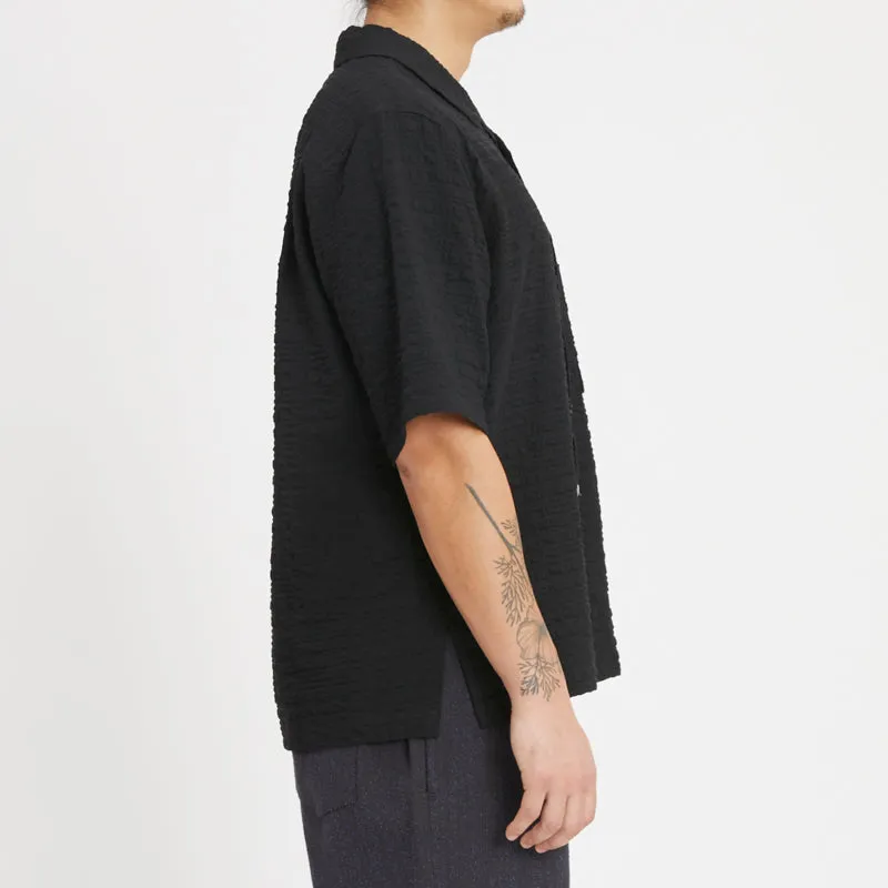 Aloha Shirt - Black Puckered sold by S.K. Manor Hill product image thumbnail 4