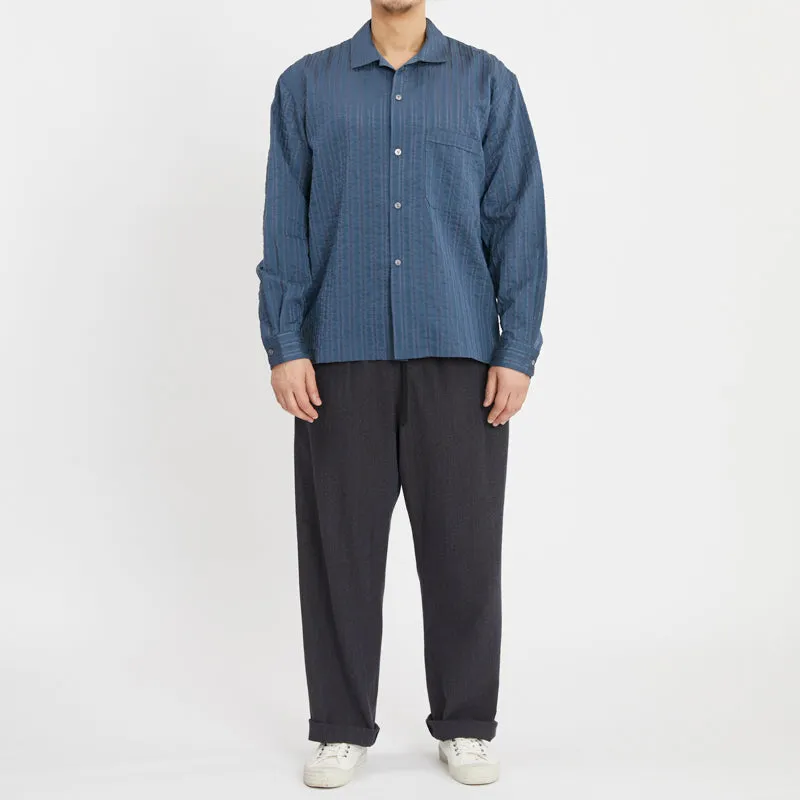 Jam Shirt - Blue Translucent Stripe sold by S.K. Manor Hill product image thumbnail 3