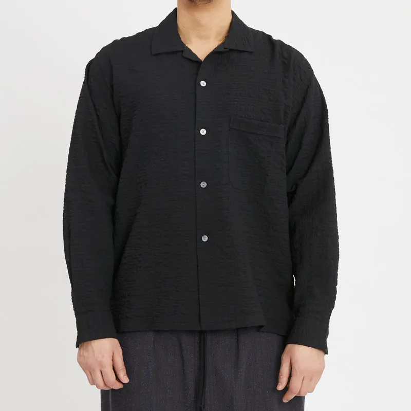 Jam Shirt - Black Puckered sold by S.K. Manor Hill product image thumbnail 2