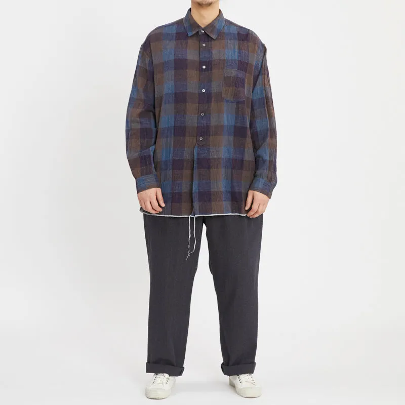 Langston Shirt - Blue & Purple Plaid sold by S.K. Manor Hill product image thumbnail 3