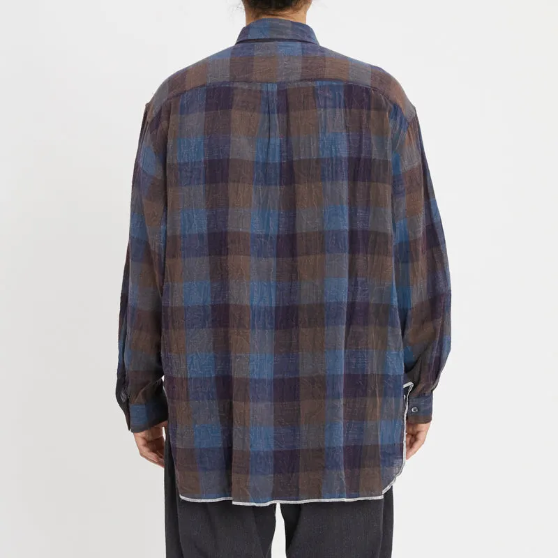 Langston Shirt - Blue & Purple Plaid sold by S.K. Manor Hill product image thumbnail 5