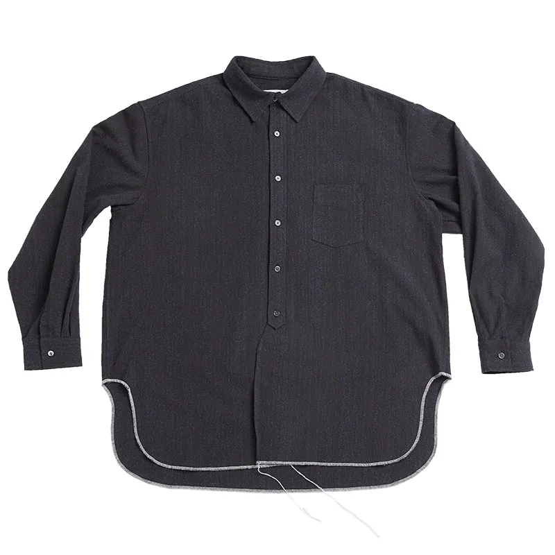 Langston Shirt - Brown/Blue Nap made by S.K. Manor Hill