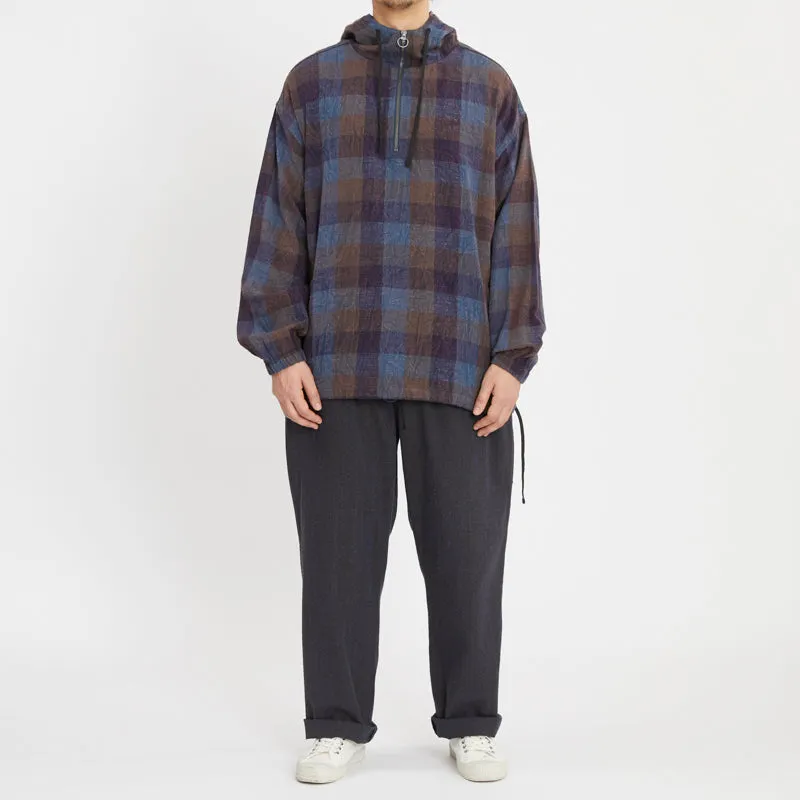 Pod Pullover Jacket - Blue & Purple Plaid sold by S.K. Manor Hill product image thumbnail 3
