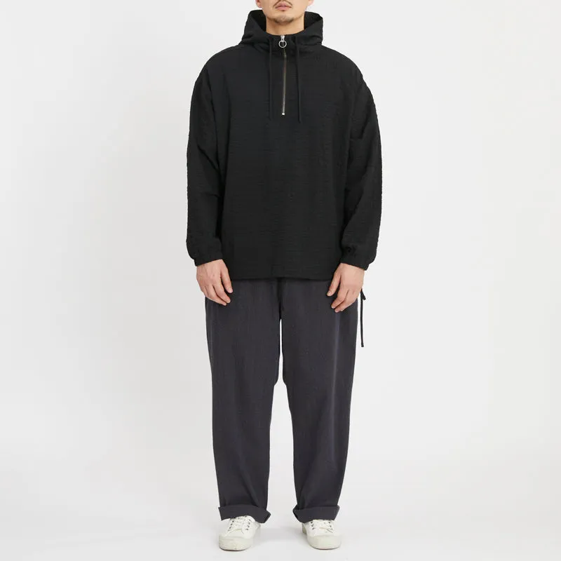 Pod Pullover Jacket - Black Puckered sold by S.K. Manor Hill product image thumbnail 3