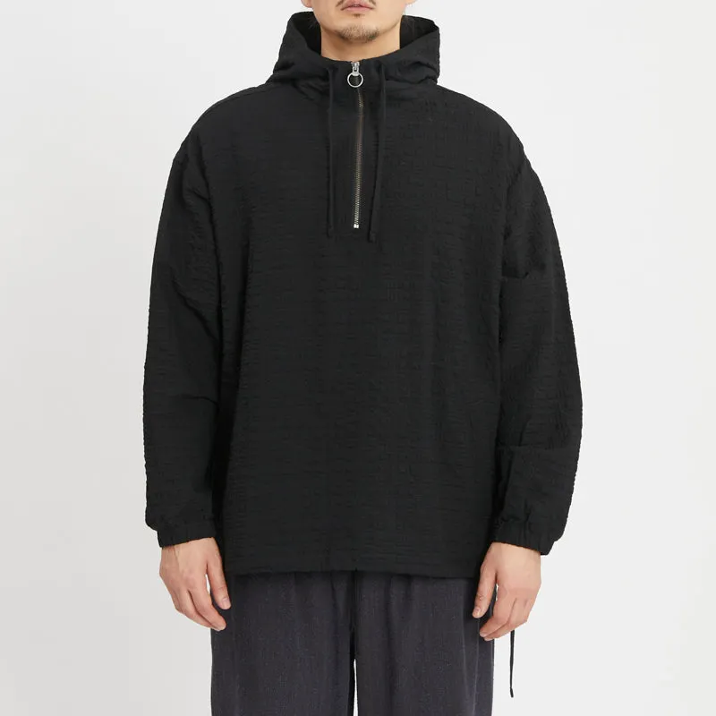 Pod Pullover Jacket - Black Puckered sold by S.K. Manor Hill product image thumbnail 2