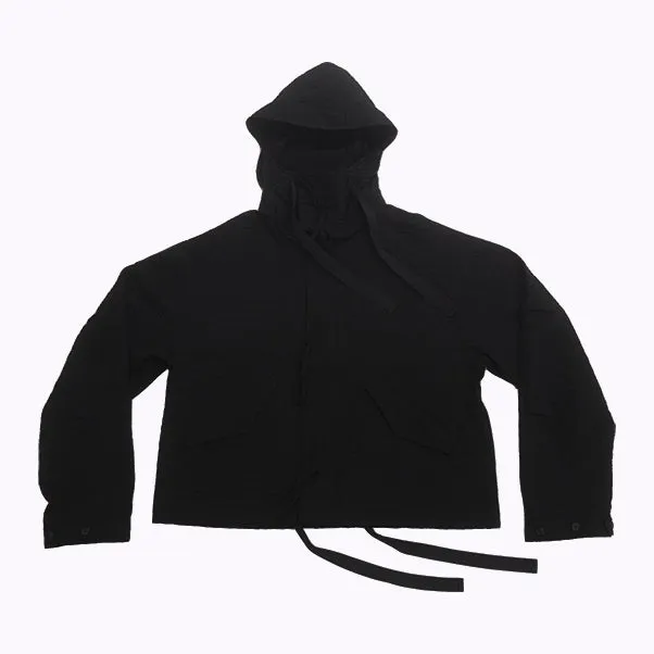 Chopped Fish Jacket - Black Puckered sold by S.K. Manor Hill