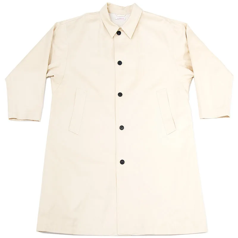 Shelby Trench Coat - Vanilla Twill (Water/Stain Resistant) made by S.K. Manor Hill