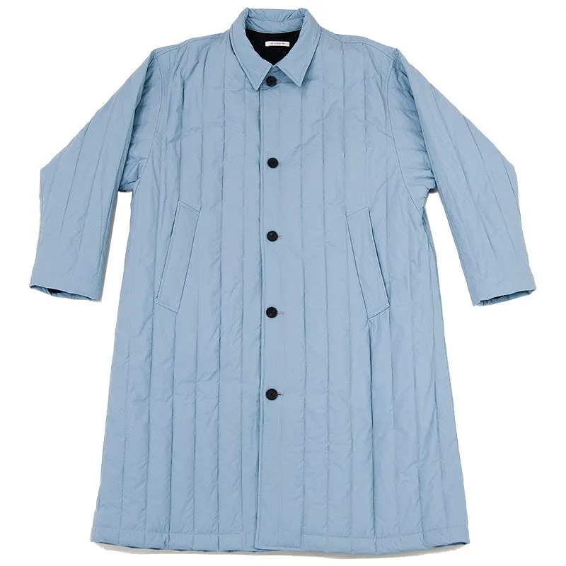 Shelby Trench Coat - Slate Blue (Recycled Nylon) made by S.K. Manor Hill