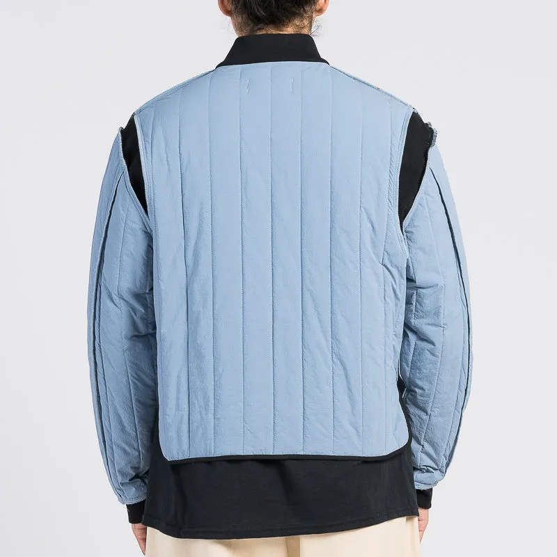 Line Bomber Jacket - Slate Blue (Recycled Nylon) sold by S.K. Manor Hill product image thumbnail 5