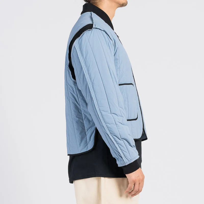 Line Bomber Jacket - Slate Blue (Recycled Nylon) sold by S.K. Manor Hill product image thumbnail 4