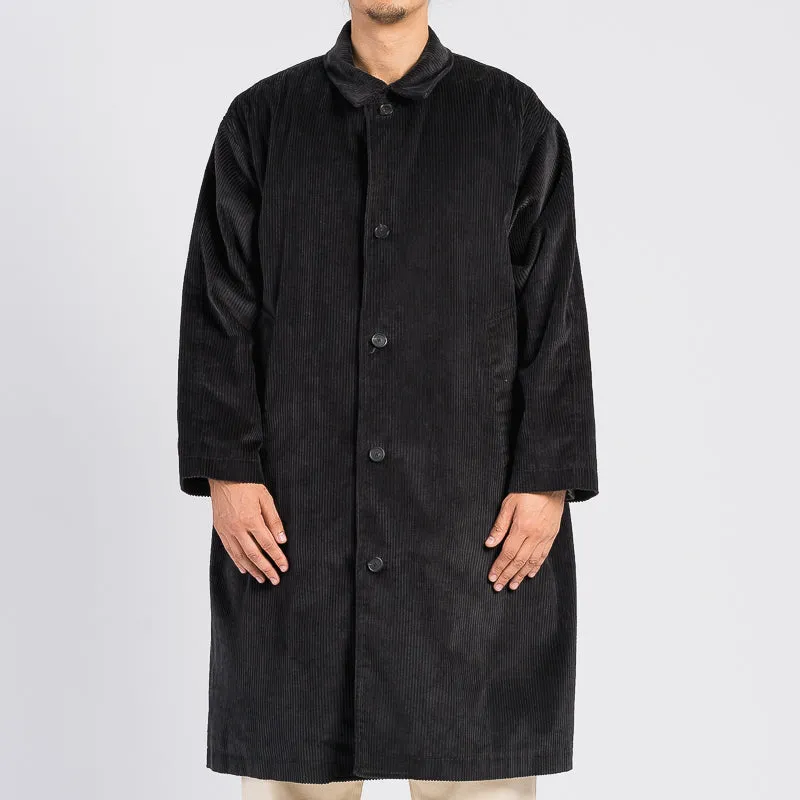 Shelby Trench Coat - Black Corduroy sold by S.K. Manor Hill product image thumbnail 4