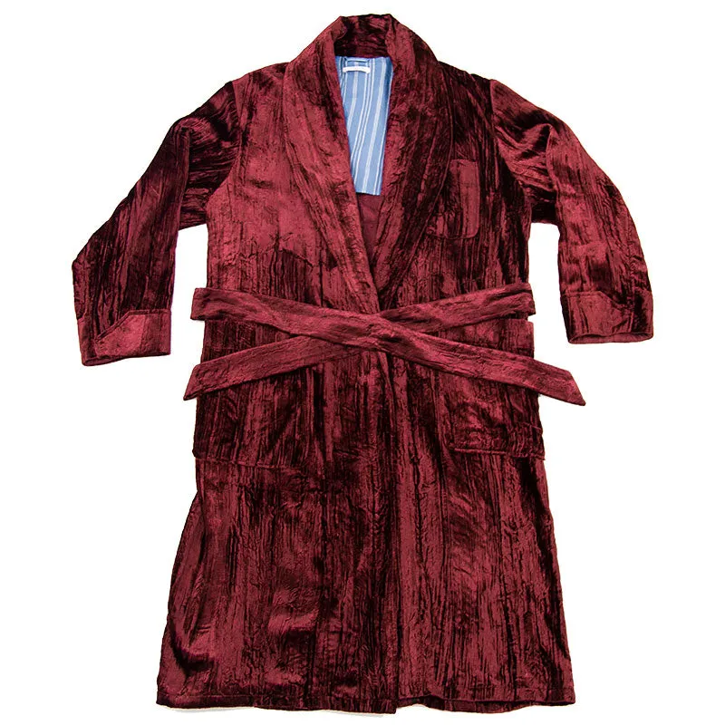 Wallace Robe - Crushed Velvet sold by S.K. Manor Hill
