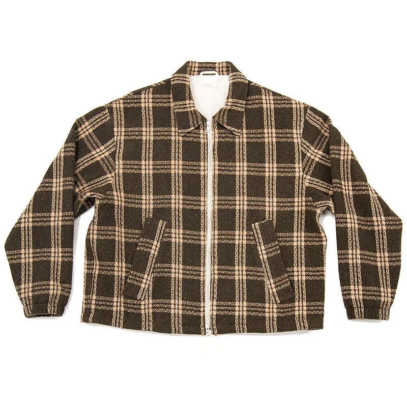 Hackney Jacket - Brown Plaid sold by S.K. Manor Hill
