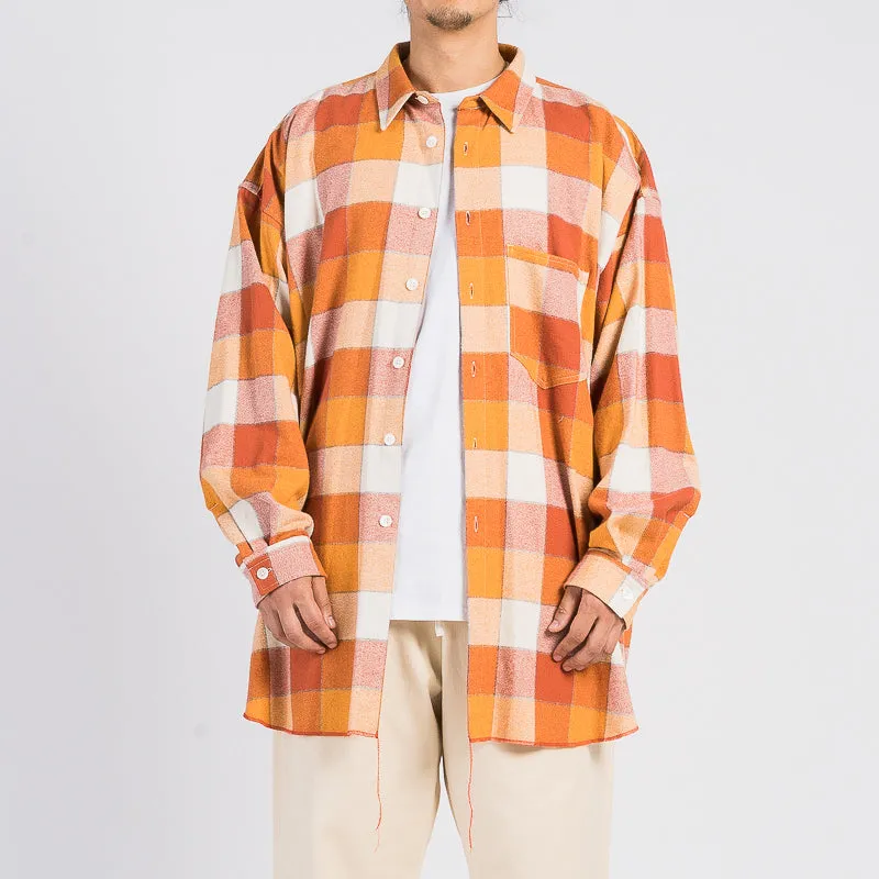 Ox Shirt - Orange Plaid sold by S.K. Manor Hill product image thumbnail 3