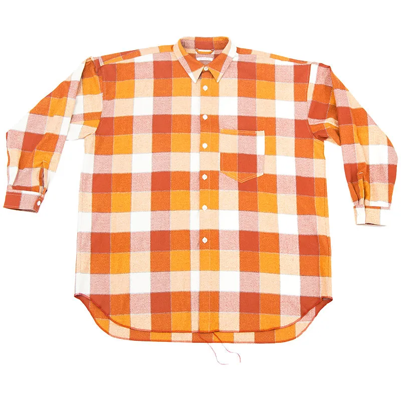 Ox Shirt - Orange Plaid sold by S.K. Manor Hill