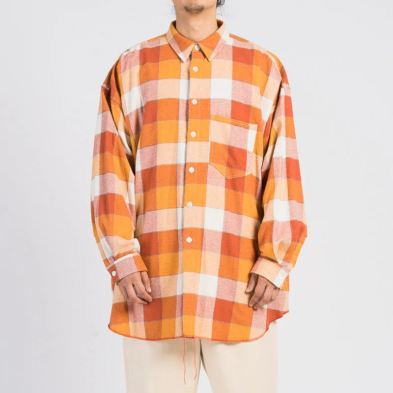 Ox Shirt - Orange Plaid sold by S.K. Manor Hill product image thumbnail 4