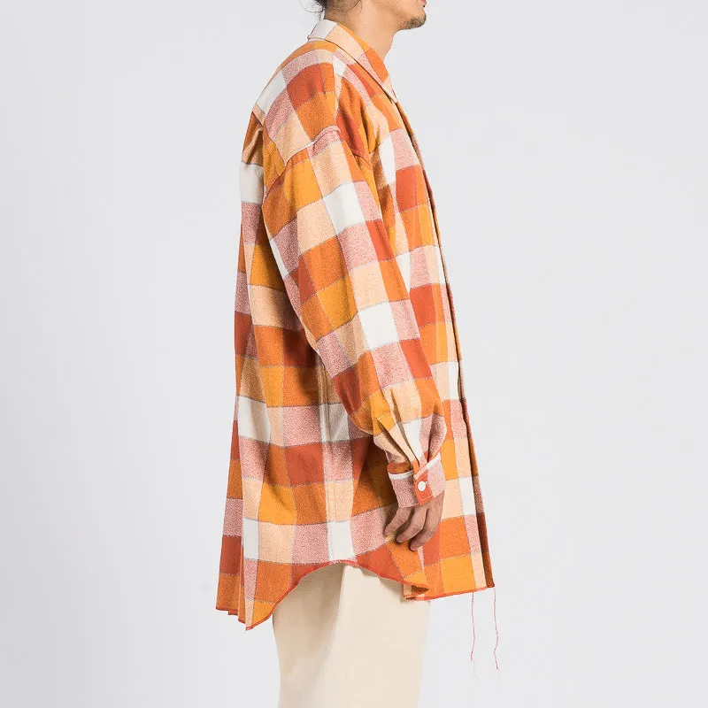 Ox Shirt - Orange Plaid sold by S.K. Manor Hill product image thumbnail 5