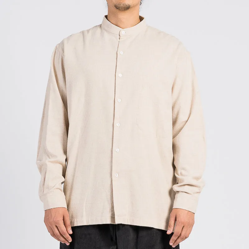 Orville Shirt - Oatmeal sold by S.K. Manor Hill product image thumbnail 3