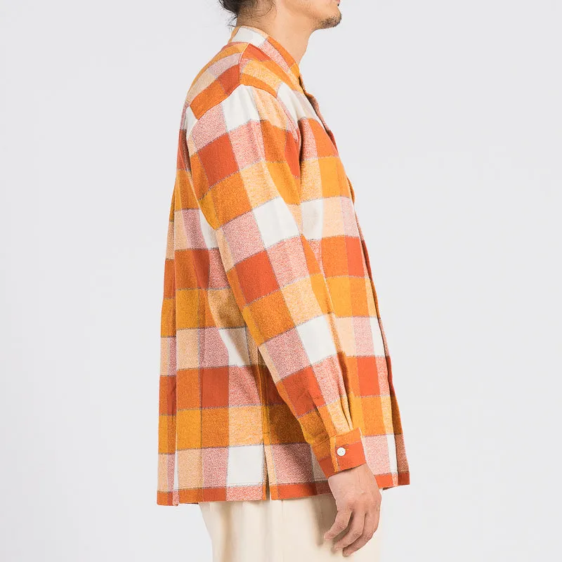 Orville Shirt - Orange Plaid sold by S.K. Manor Hill product image thumbnail 4