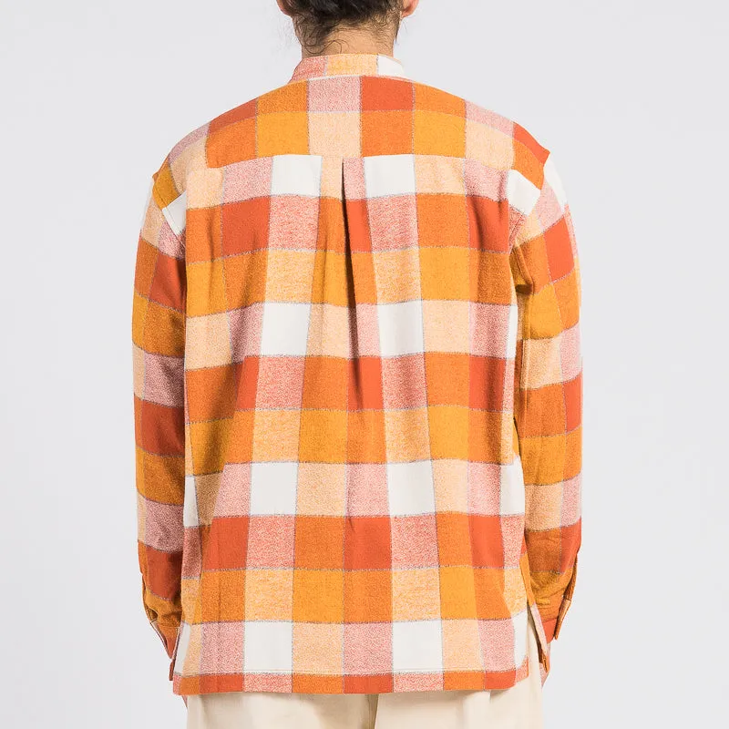 Orville Shirt - Orange Plaid sold by S.K. Manor Hill product image thumbnail 5