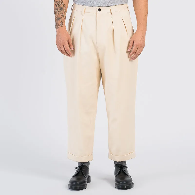 Charlie Pant - Vanilla Twill (Water/Stain Resistant) sold by S.K. Manor Hill product image thumbnail 3