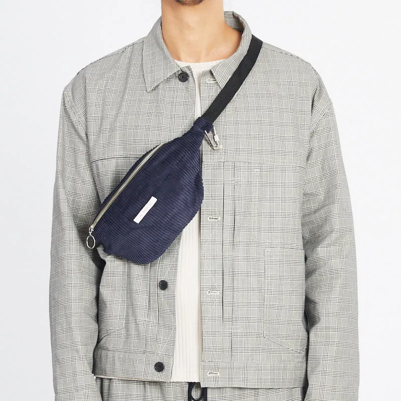 Fanny Pack - Navy Corduroy sold by S.K. Manor Hill product image thumbnail 3