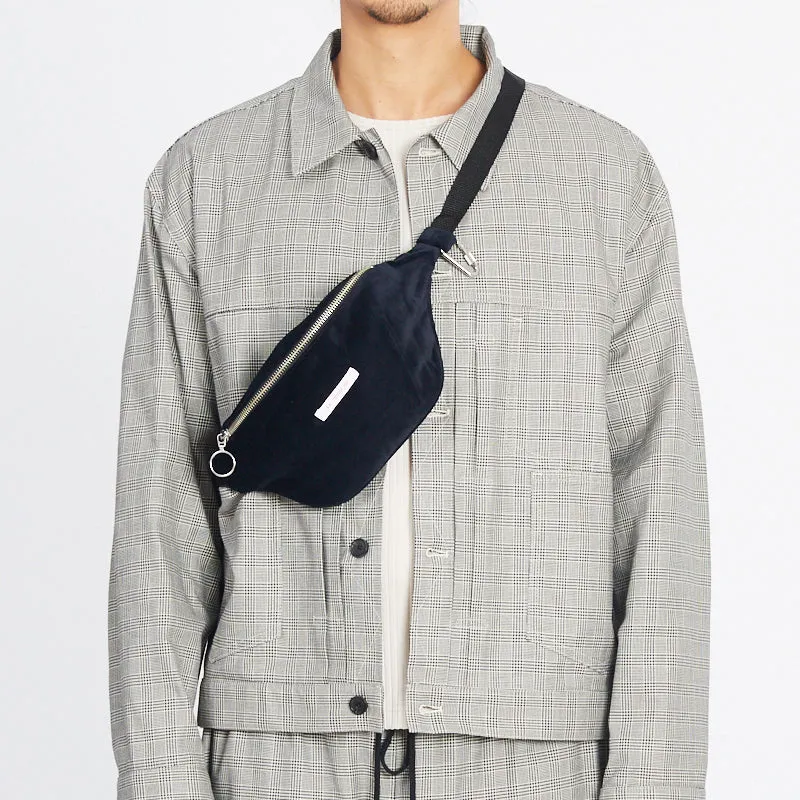 Fanny Pack - Navy Velvet sold by S.K. Manor Hill product image thumbnail 3