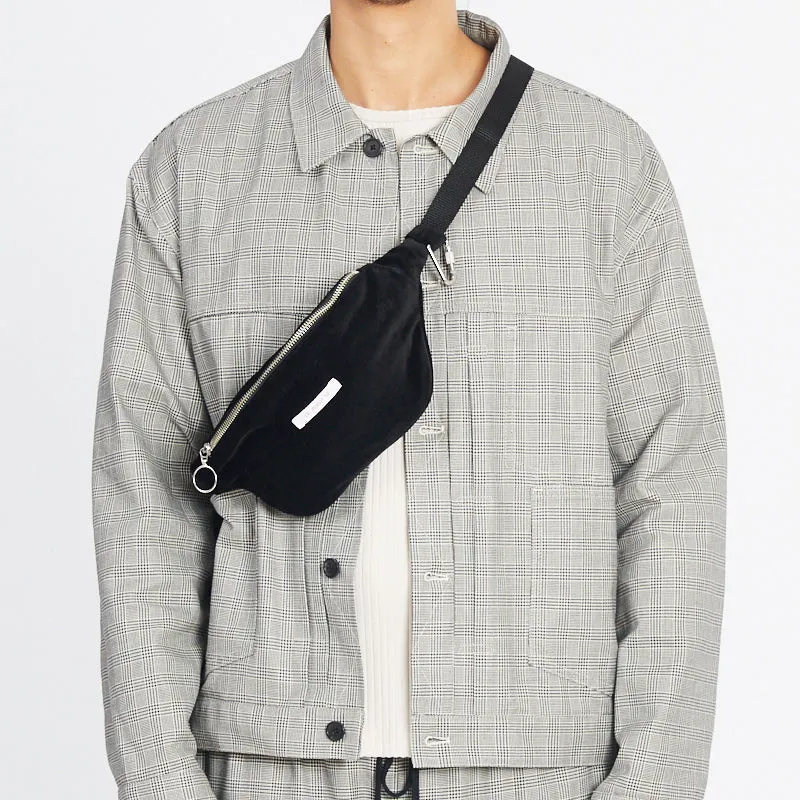 Fanny Pack - Black Velvet sold by S.K. Manor Hill product image thumbnail 3