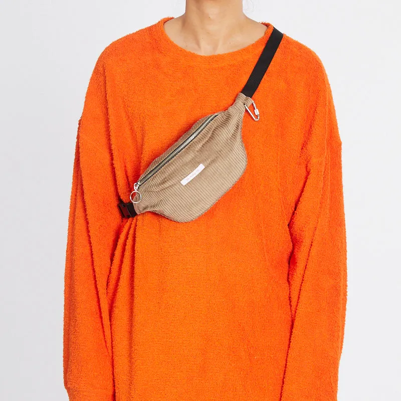 Fanny Pack - Taupe Corduroy sold by S.K. Manor Hill product image thumbnail 3