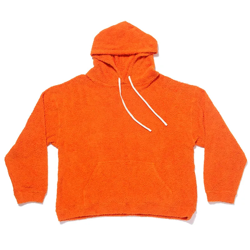 Reversible Pile Hoodie - Orange made by S.K. Manor Hill