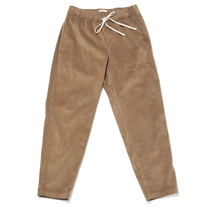 Coma Pant (modern fit) - Taupe Corduroy made by S.K. Manor Hill