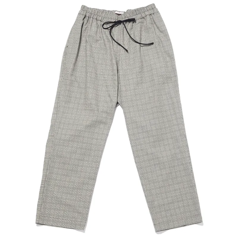 Coma Pant (wide fit) - Glen Check made by S.K. Manor Hill