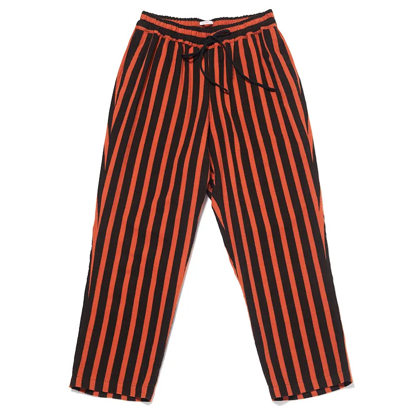 Coma Pant (wide fit) - Orange Stripe sold by S.K. Manor Hill