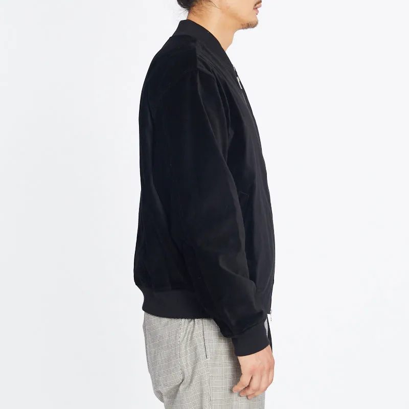 Bomber Jacket - Black Velvet sold by S.K. Manor Hill product image thumbnail 4